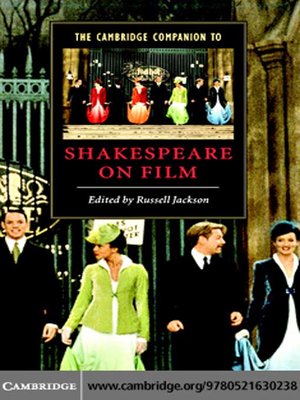 cover image of The Cambridge Companion to Shakespeare on Film